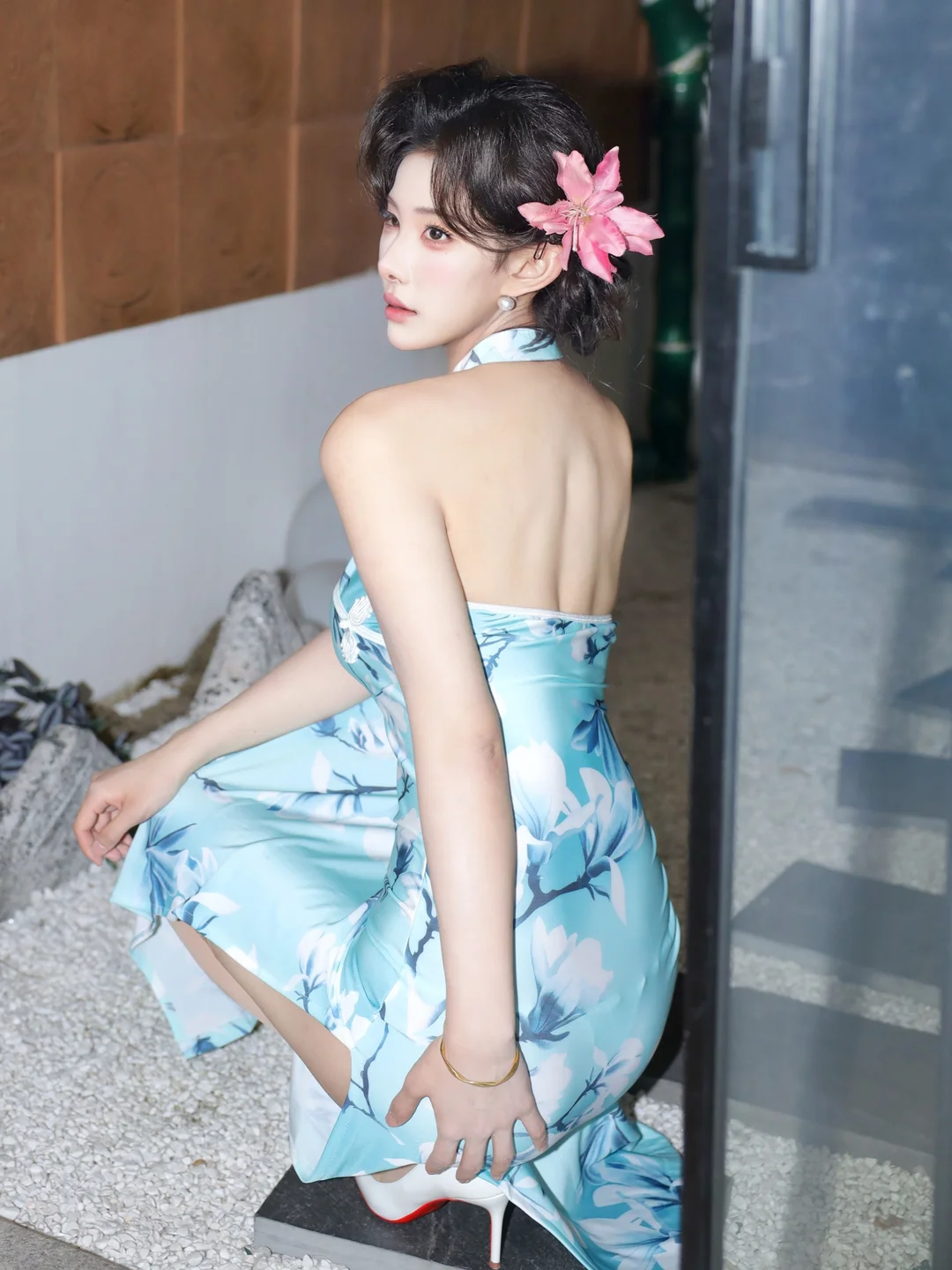 梨霜儿 - No.001 性感旗袍 [118P-1.7GB] tg@simisebaisi 【丝足阁】081.webp